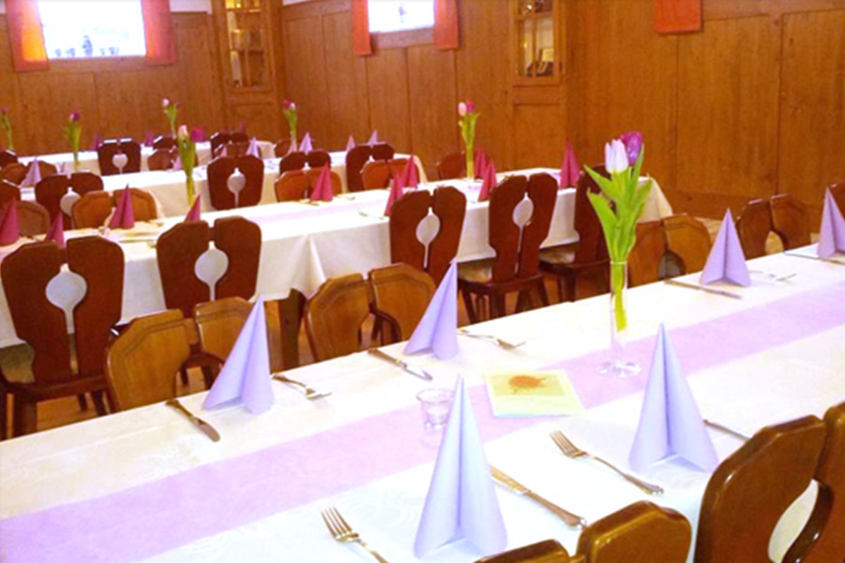 Festsaal im Landgasthof Ingerwirt
